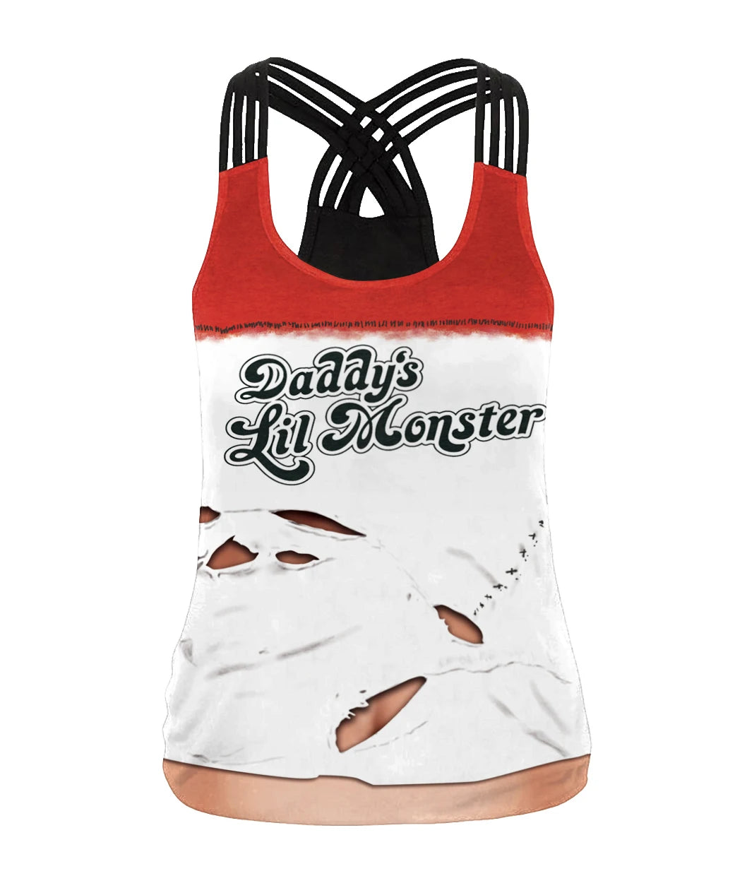 Women Tank Tops Backless Female  - Halloween