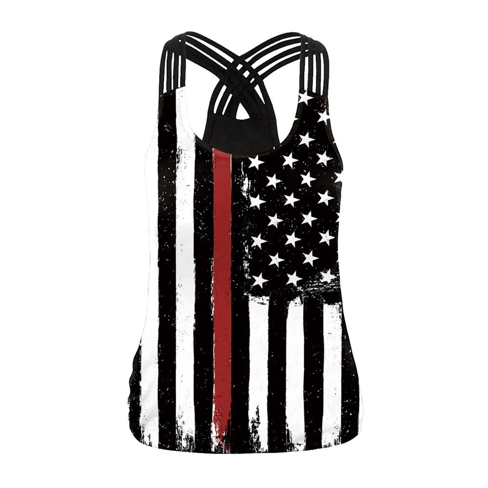 Gothic Psychic Board Print Tank Tops Halloween