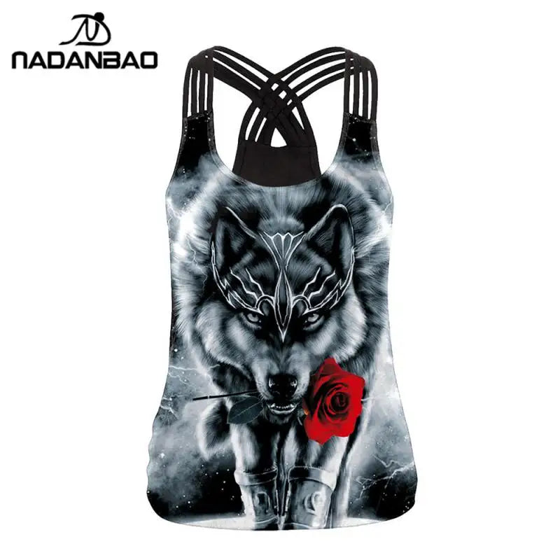 Women Tank Tops Backless Female  - Halloween