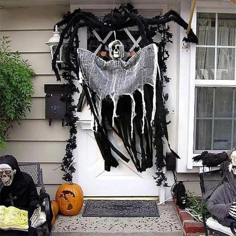 1PCS Halloween Skeleton Ghost Decoration Ghost with LED