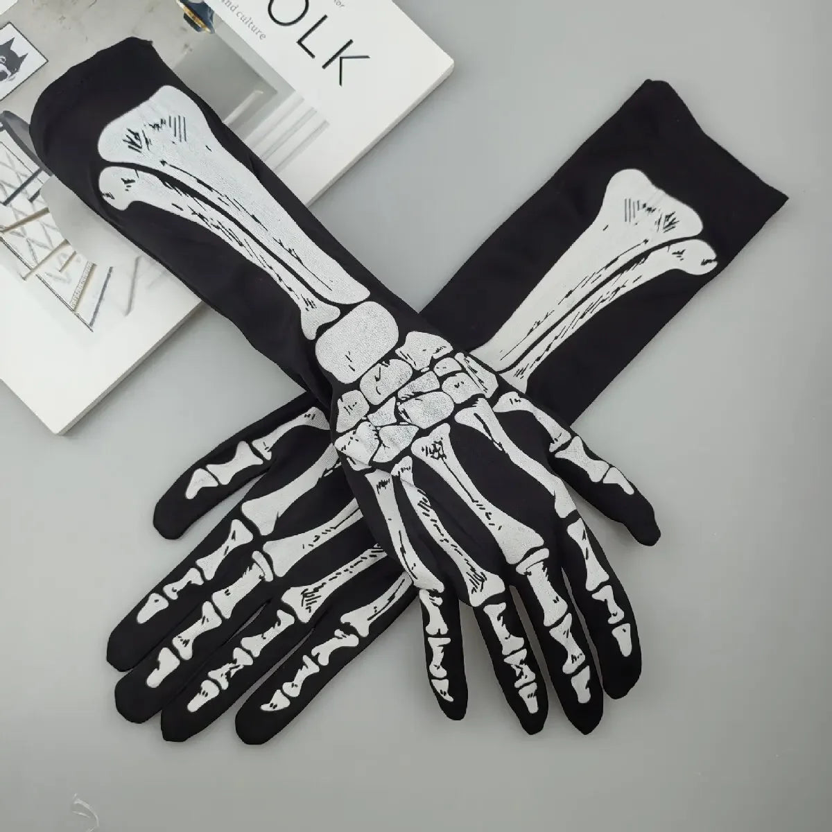 Halloween Skeleton Skeleton Gloves Trick Dark Wind