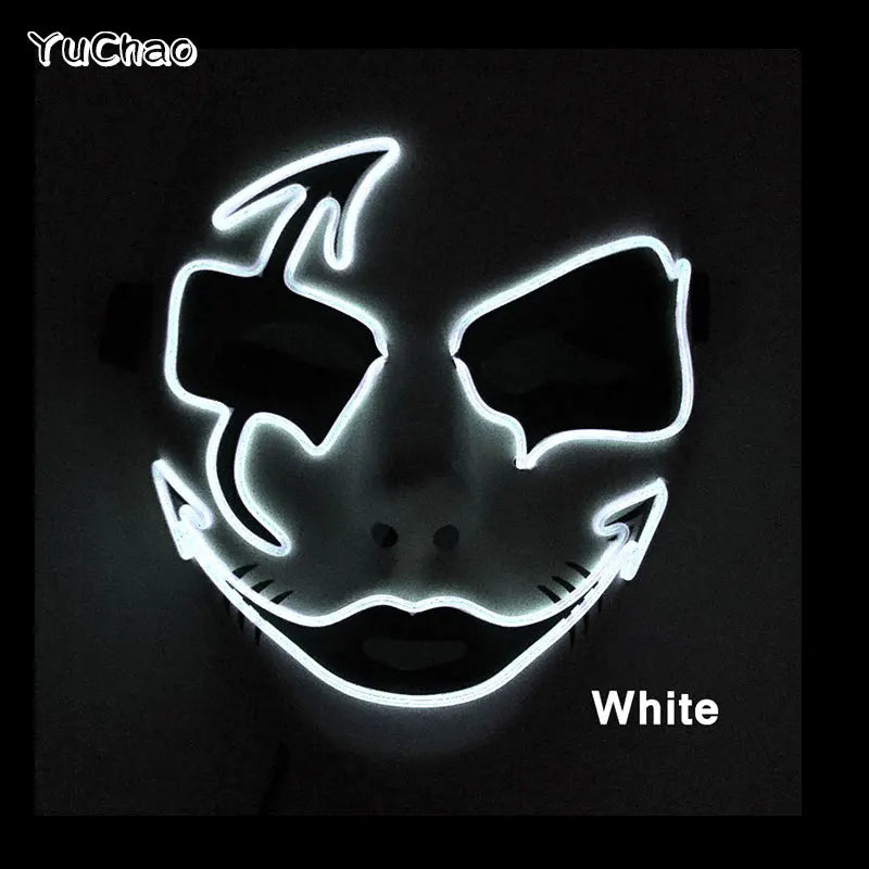 Mask Demon Slayer glowing Masquerade