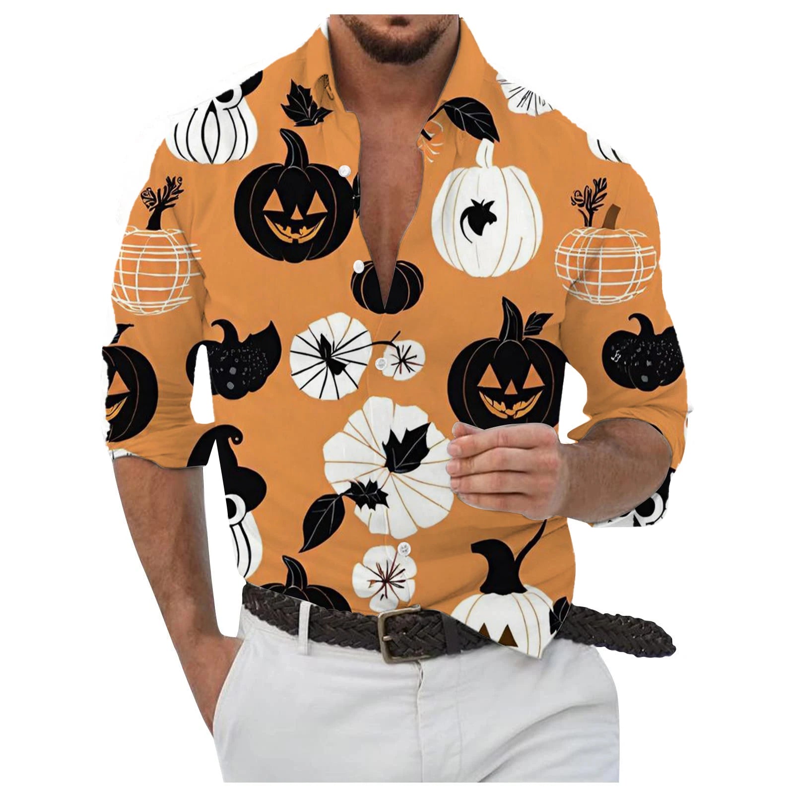 Halloween Funny Patterns Casual Men's