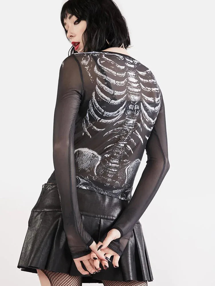 Women Skeleton Pattern - Halloween