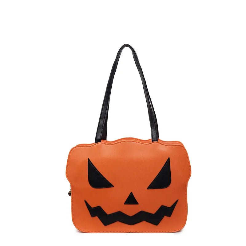 Shoulder Bag Halloween Three-dimensional Pumpkin
