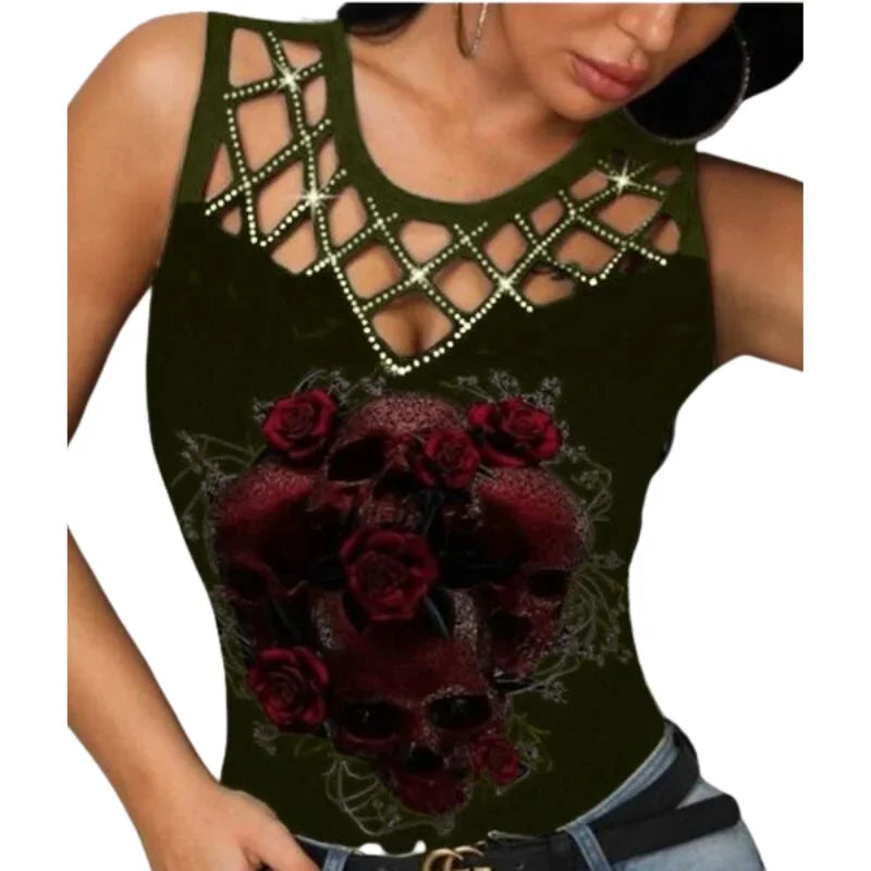 Women's T-Shirt Camouflage - Halloween 2025