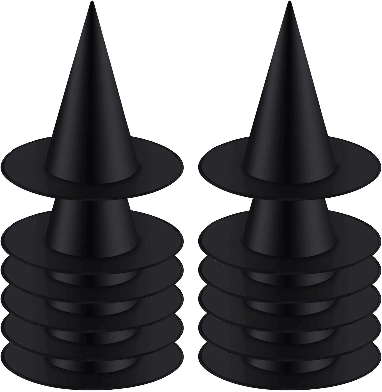 12pcs Halloween Witch Hat Cap