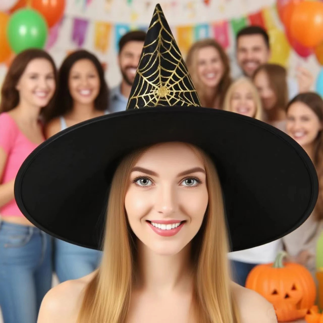 Witch Hat Halloween Decoration