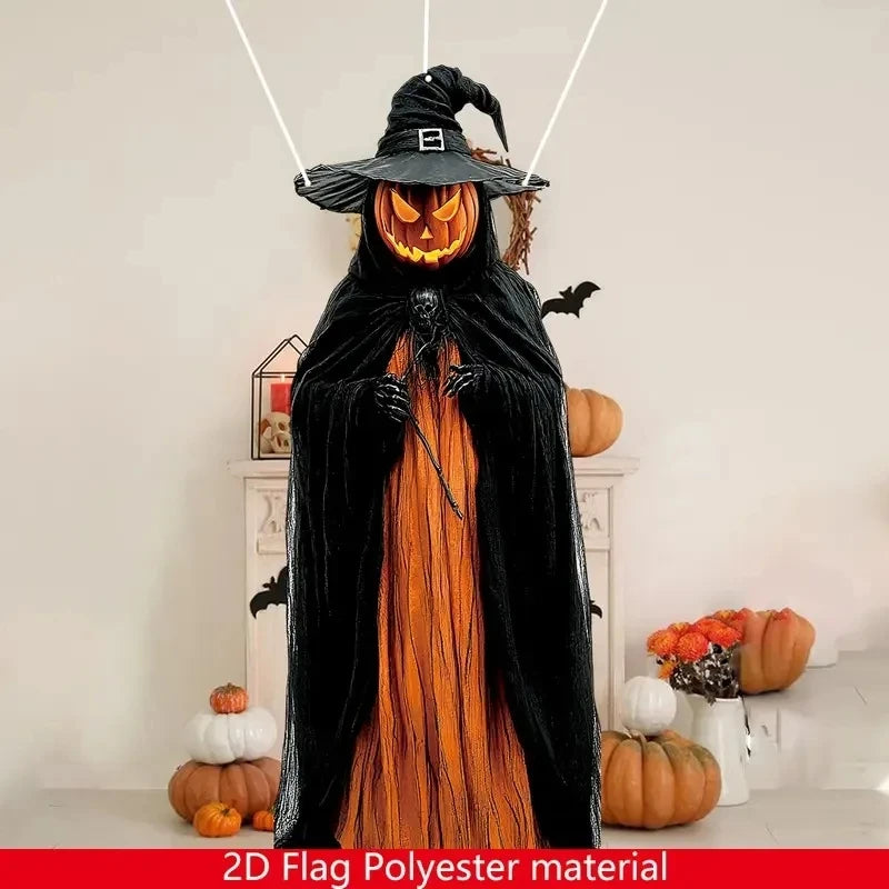 2D Halloween Horror Evil Pumpkin