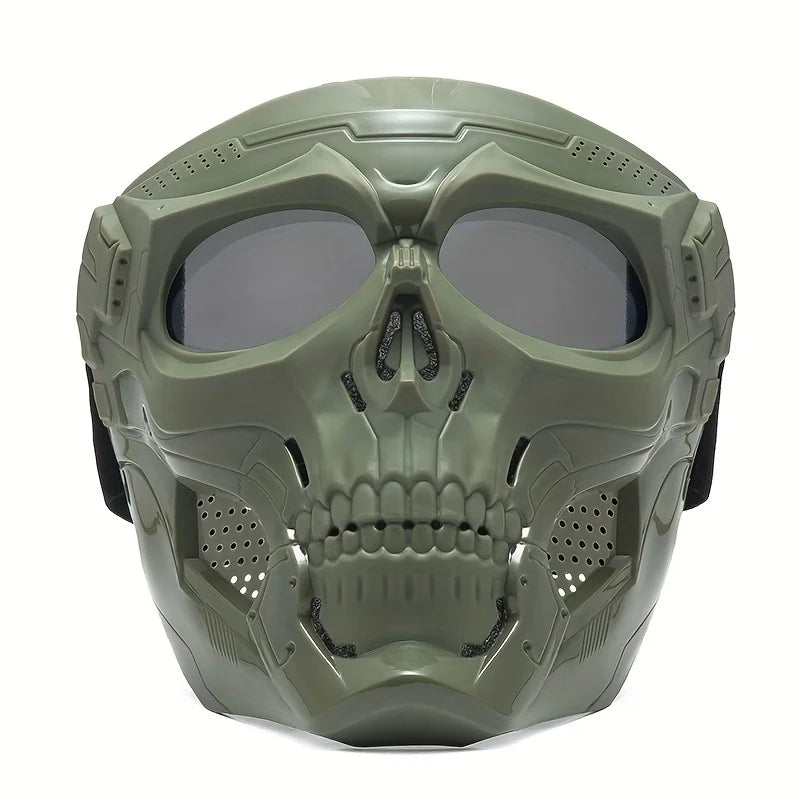 Motorcycle skull mask wind goggles
