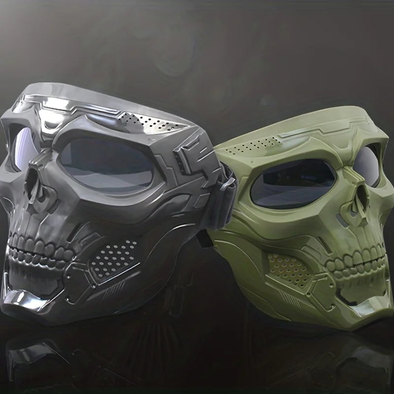Motorcycle skull mask wind goggles
