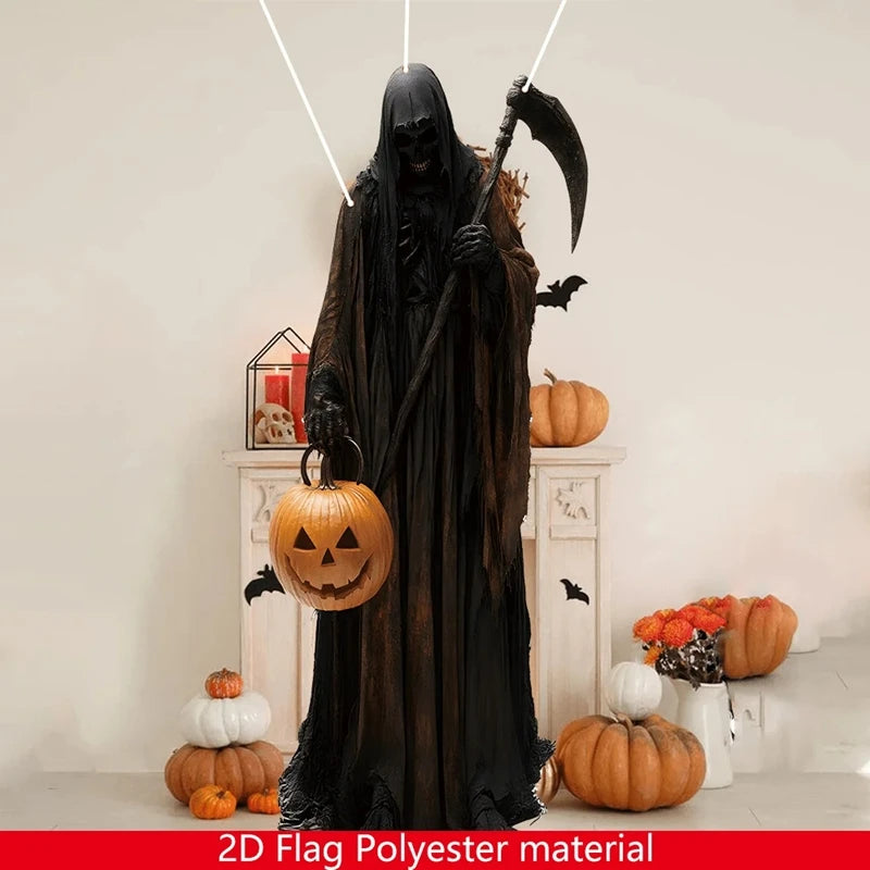 2D Halloween Horror Evil Pumpkin