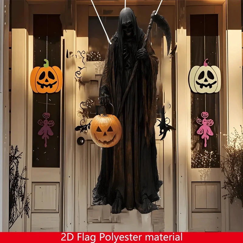 2D Halloween Horror Evil Pumpkin