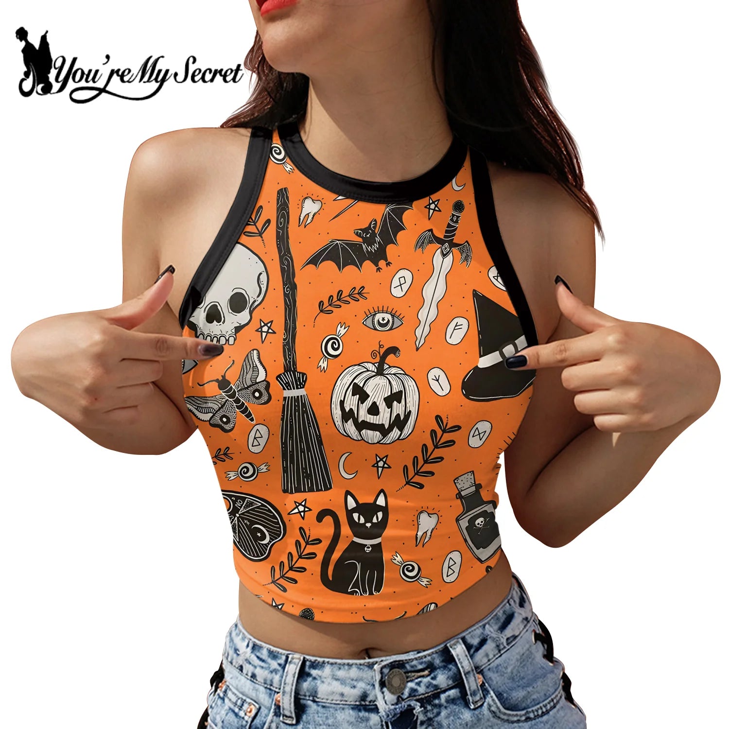 Halloween Women Summer Sleeveless