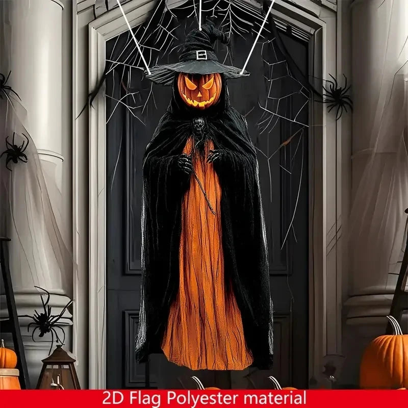 2D Halloween Horror Evil Pumpkin