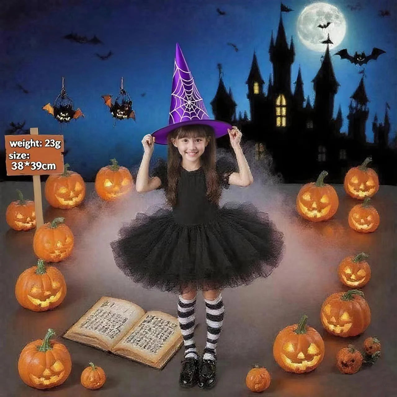 Witch Hat Halloween Decoration