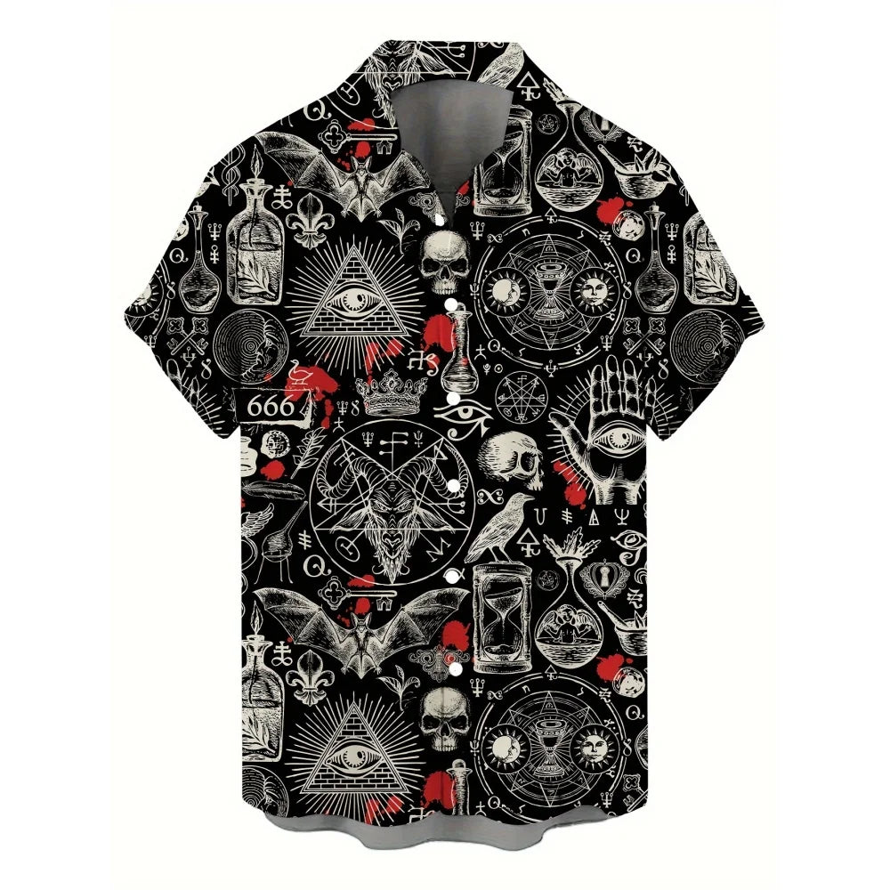 Skull 3D Printed Men's