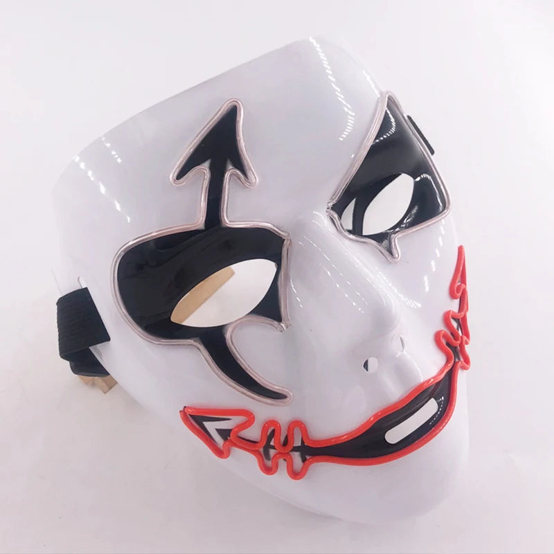 Mask Demon Slayer glowing Masquerade