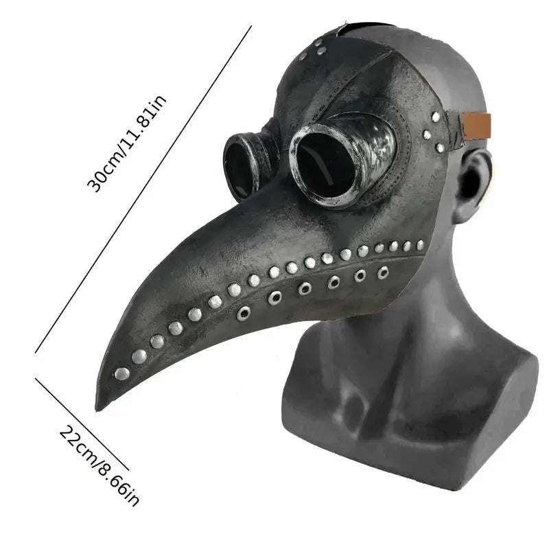 Steampunk Plague Mask & Cloak - Classic