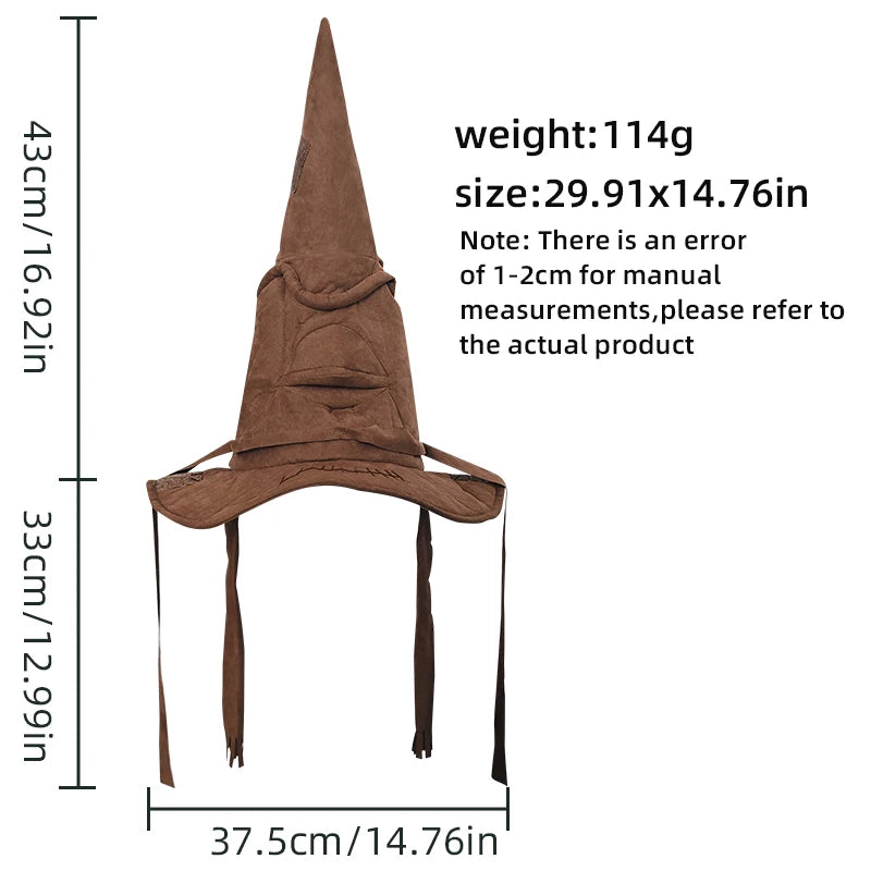 Wizard Sorting Hat – Halloween Costume Accessory