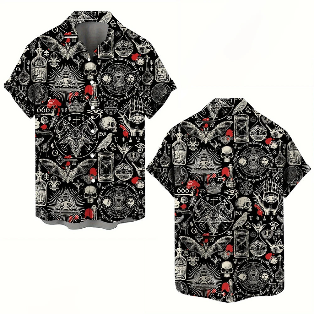 Skull 3D Printed Men's