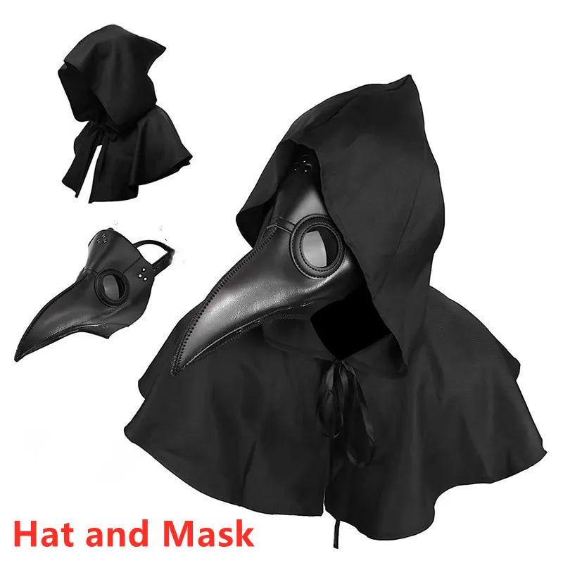 Steampunk Plague Mask & Cloak