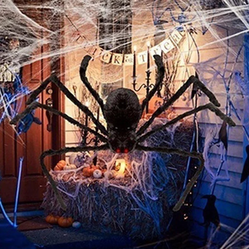 Big Plush Spider Halloween -  Decoration