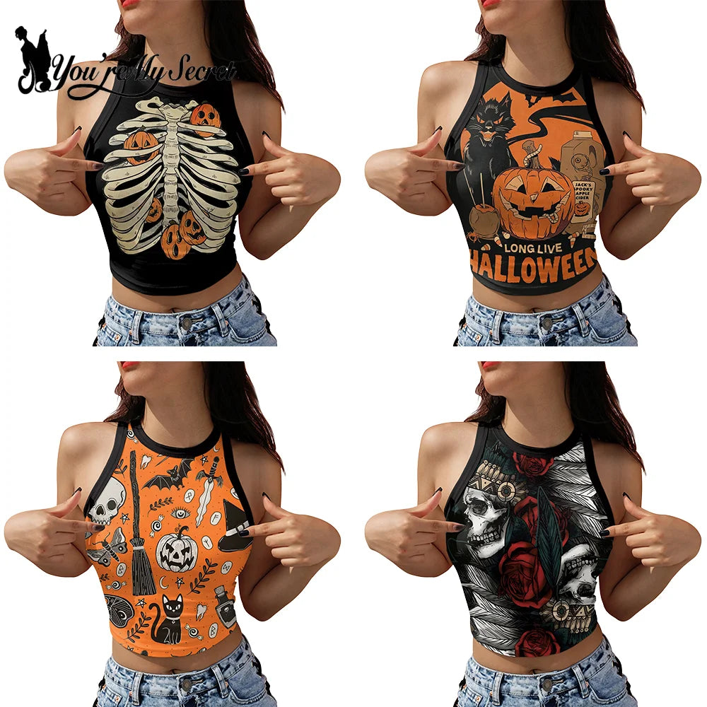 Halloween Women Summer Sleeveless