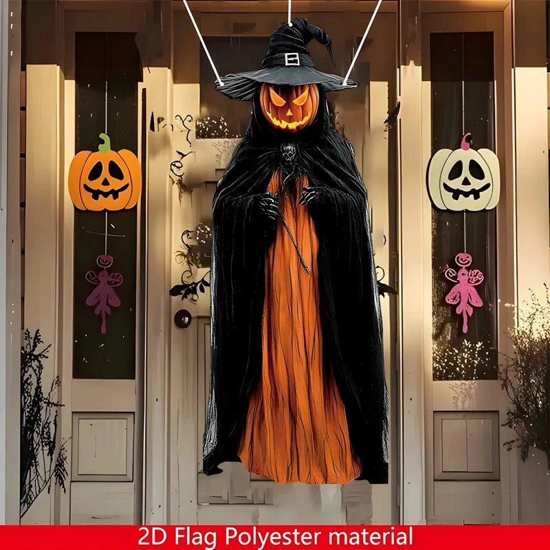 2D Halloween Horror Evil Pumpkin