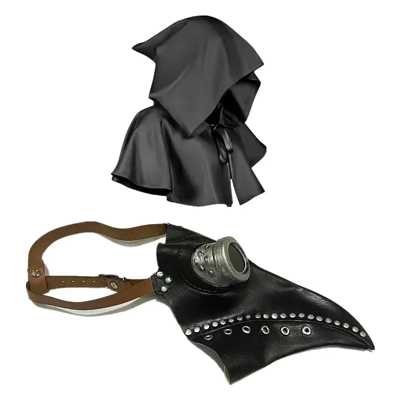 Steampunk Plague Mask & Cloak