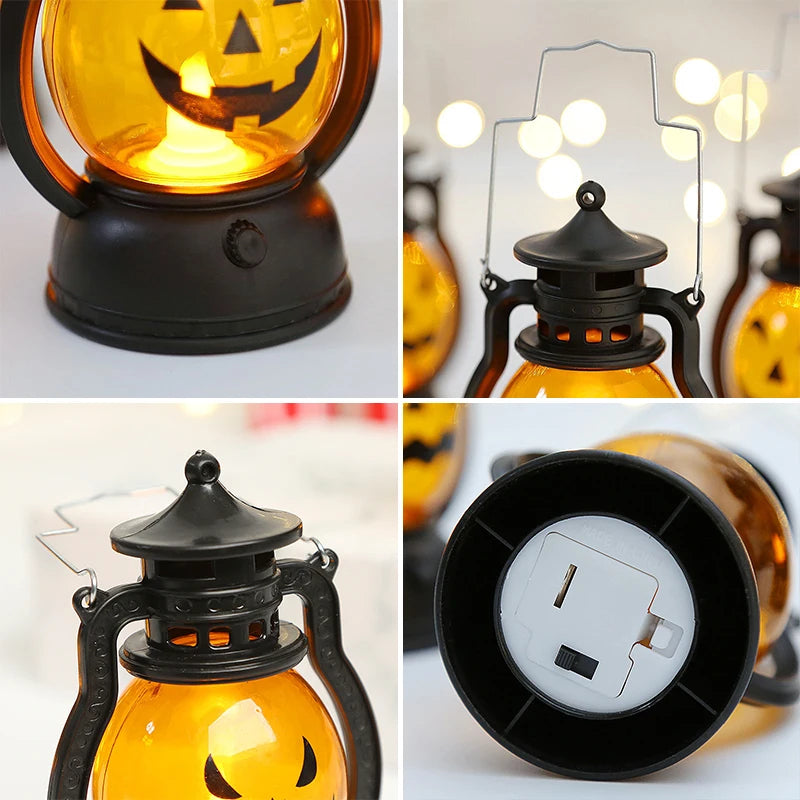 Pumpkin Lights Decorative Kerosene Lanterns LED