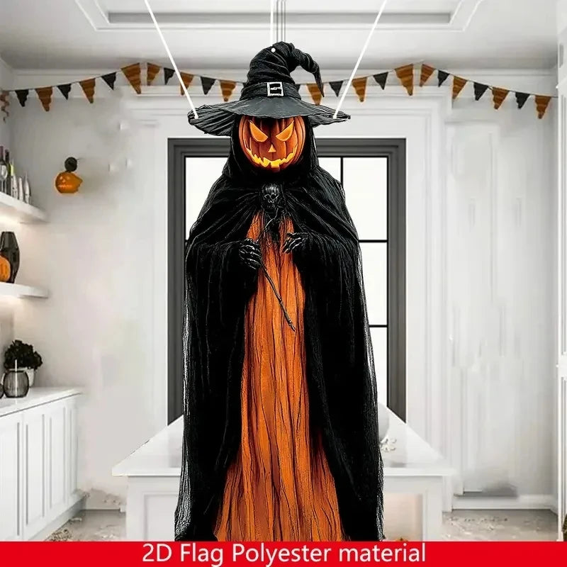 2D Halloween Horror Evil Pumpkin