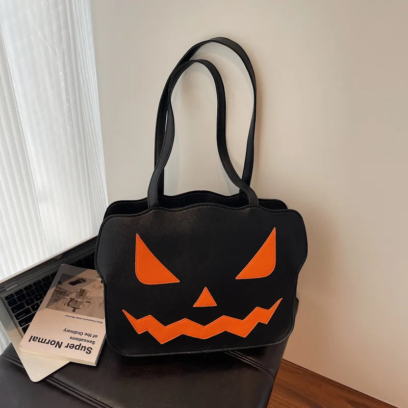 Shoulder Bag Halloween Three-dimensional Pumpkin