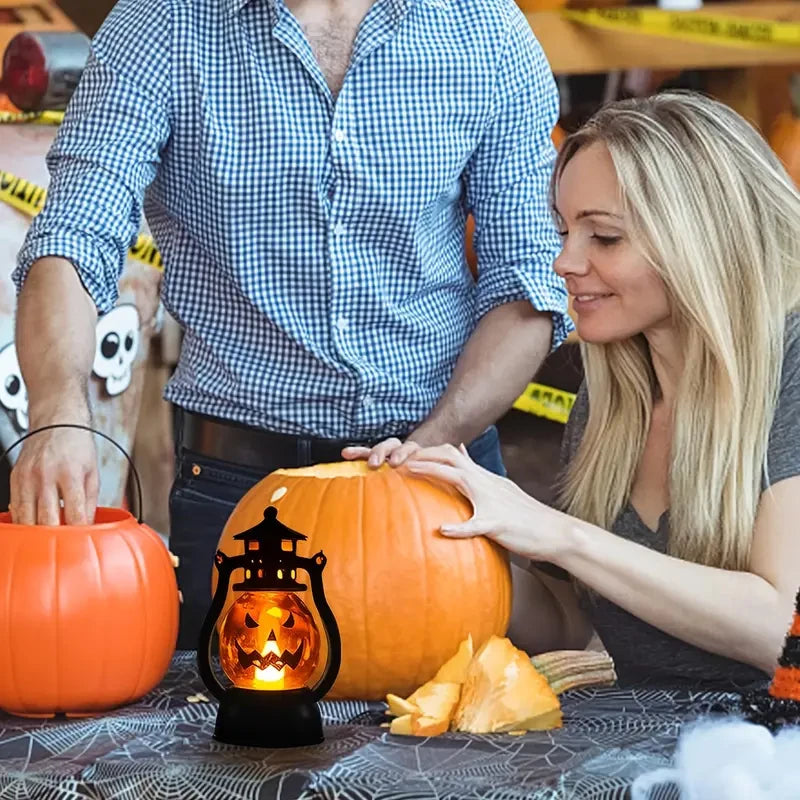 Pumpkin Lights Decorative Kerosene Lanterns LED