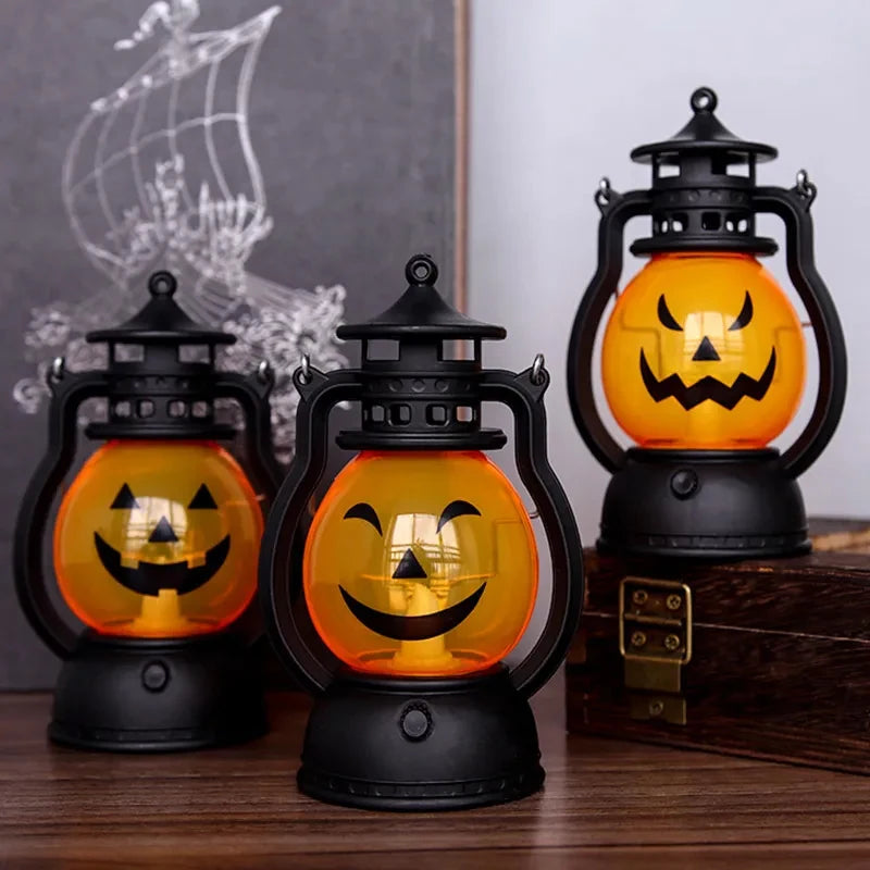 Pumpkin Lights Decorative Kerosene Lanterns LED
