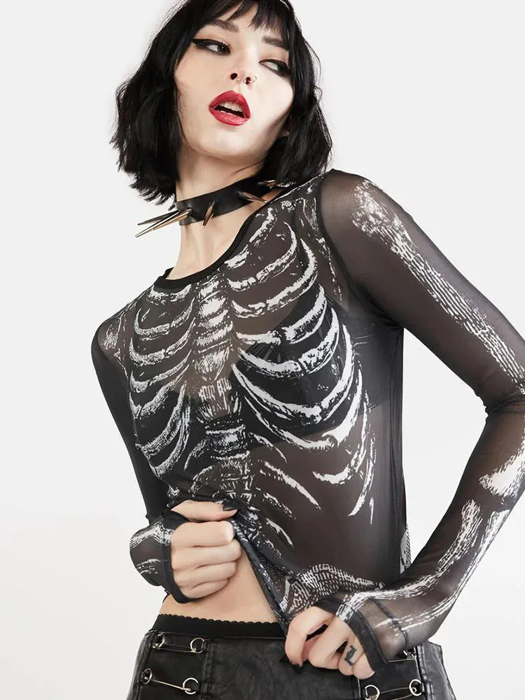 Women Skeleton Pattern - Halloween