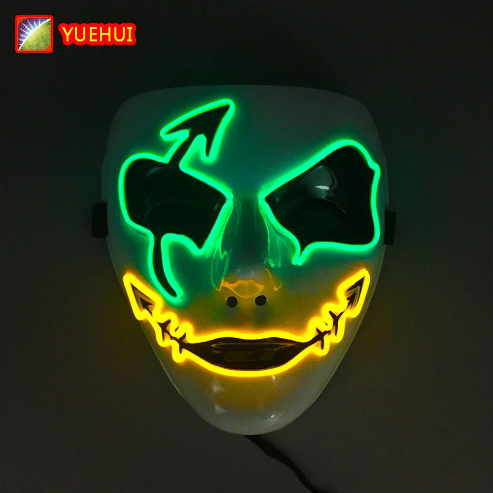 Mask Demon Slayer glowing Masquerade