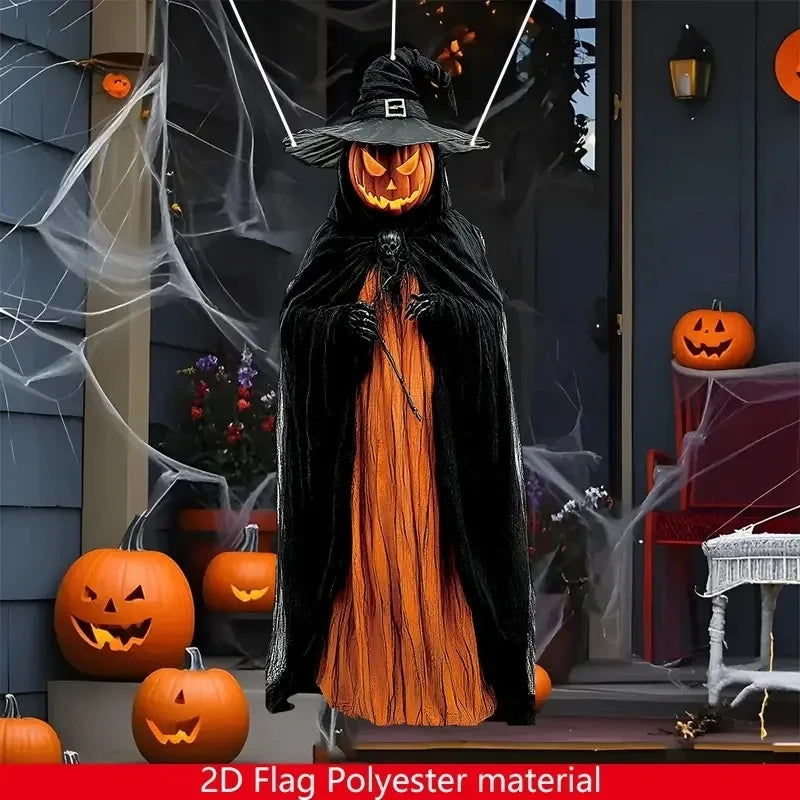 2D Halloween Horror Evil Pumpkin