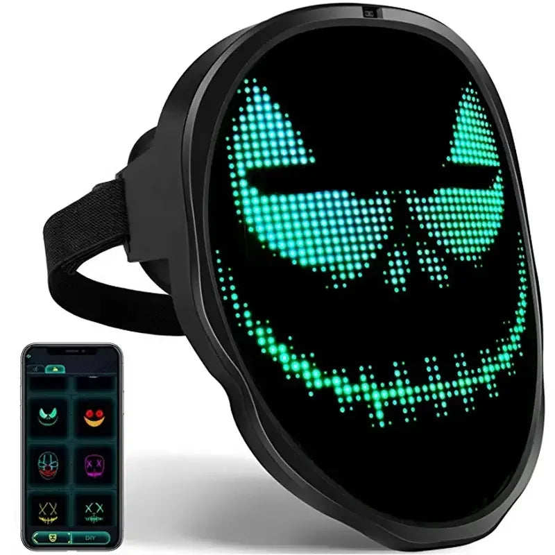 Led Mask  Control Programmable Smart Display - 2025