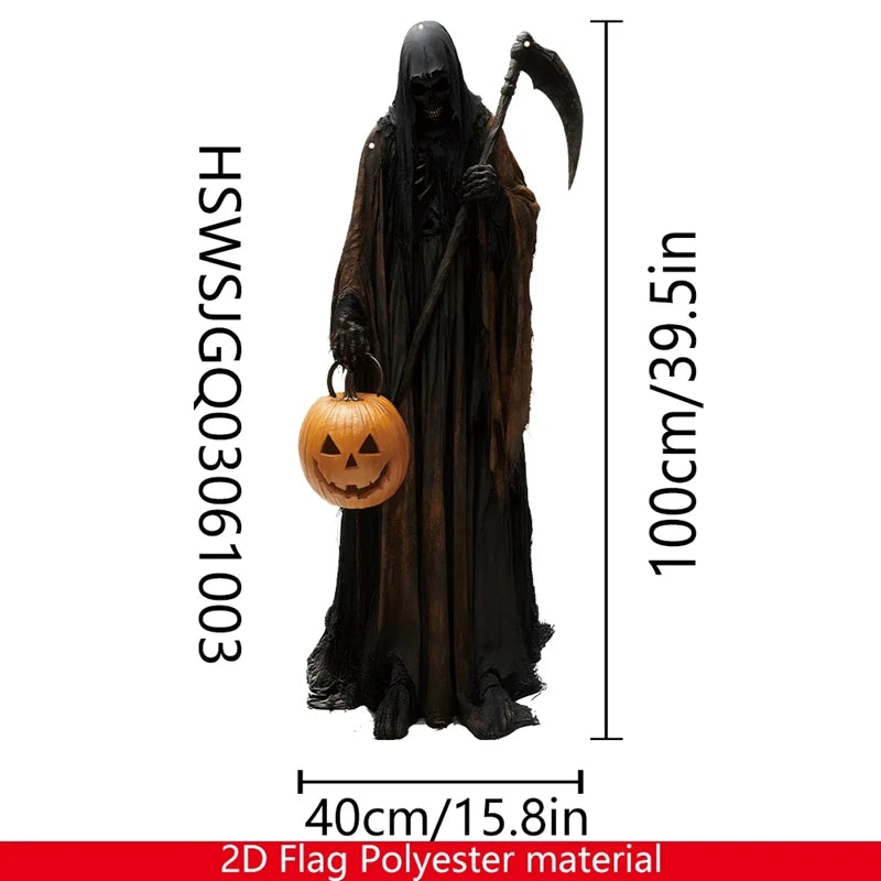 2D Halloween Horror Evil Pumpkin