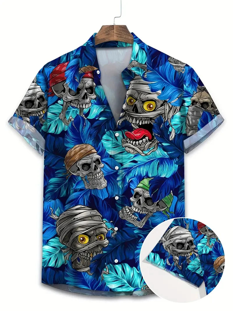 2025 Horror Skull Ice Cream Men's