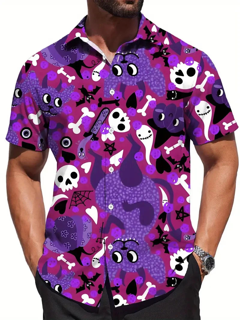 2025 Horror Skull Ice Cream Men's
