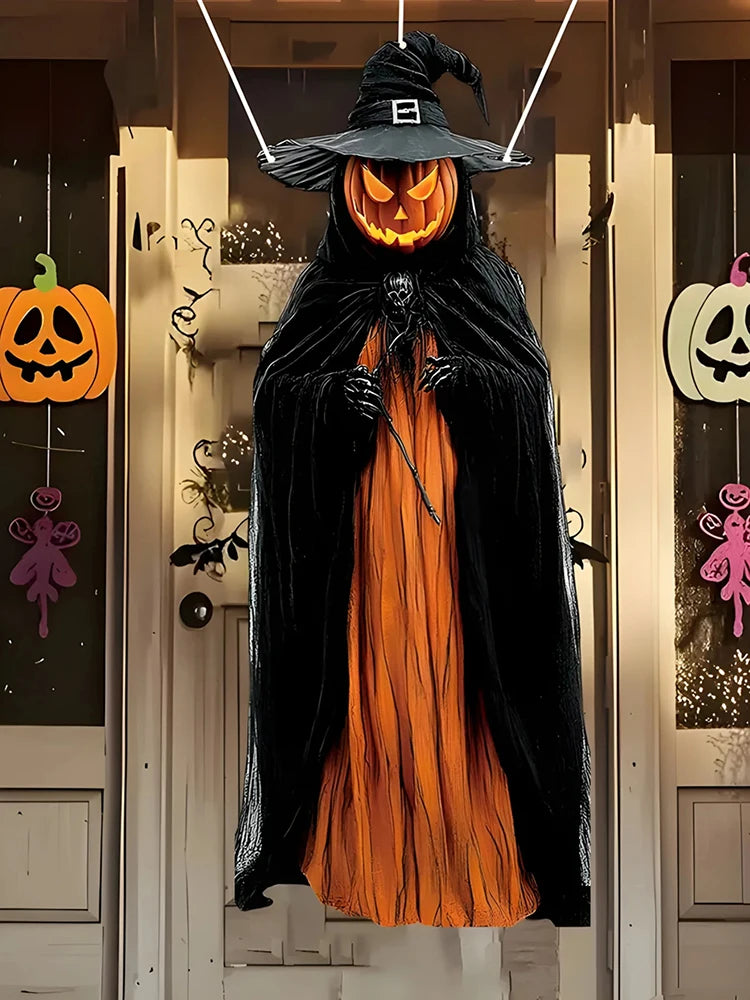 2D Halloween Horror Evil Pumpkin