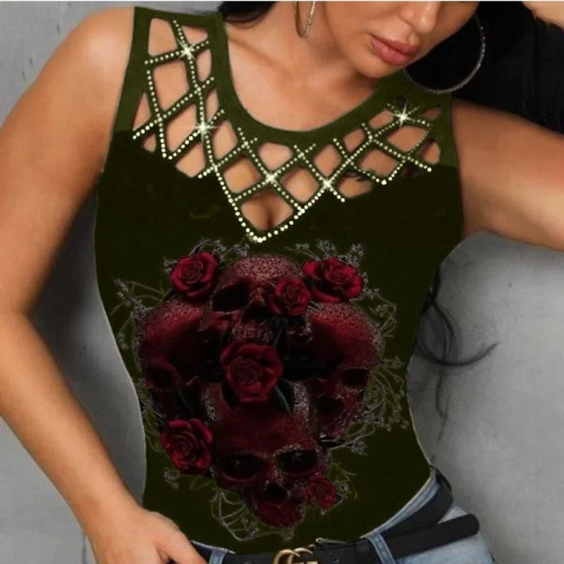 Women's T-Shirt Camouflage - Halloween 2025