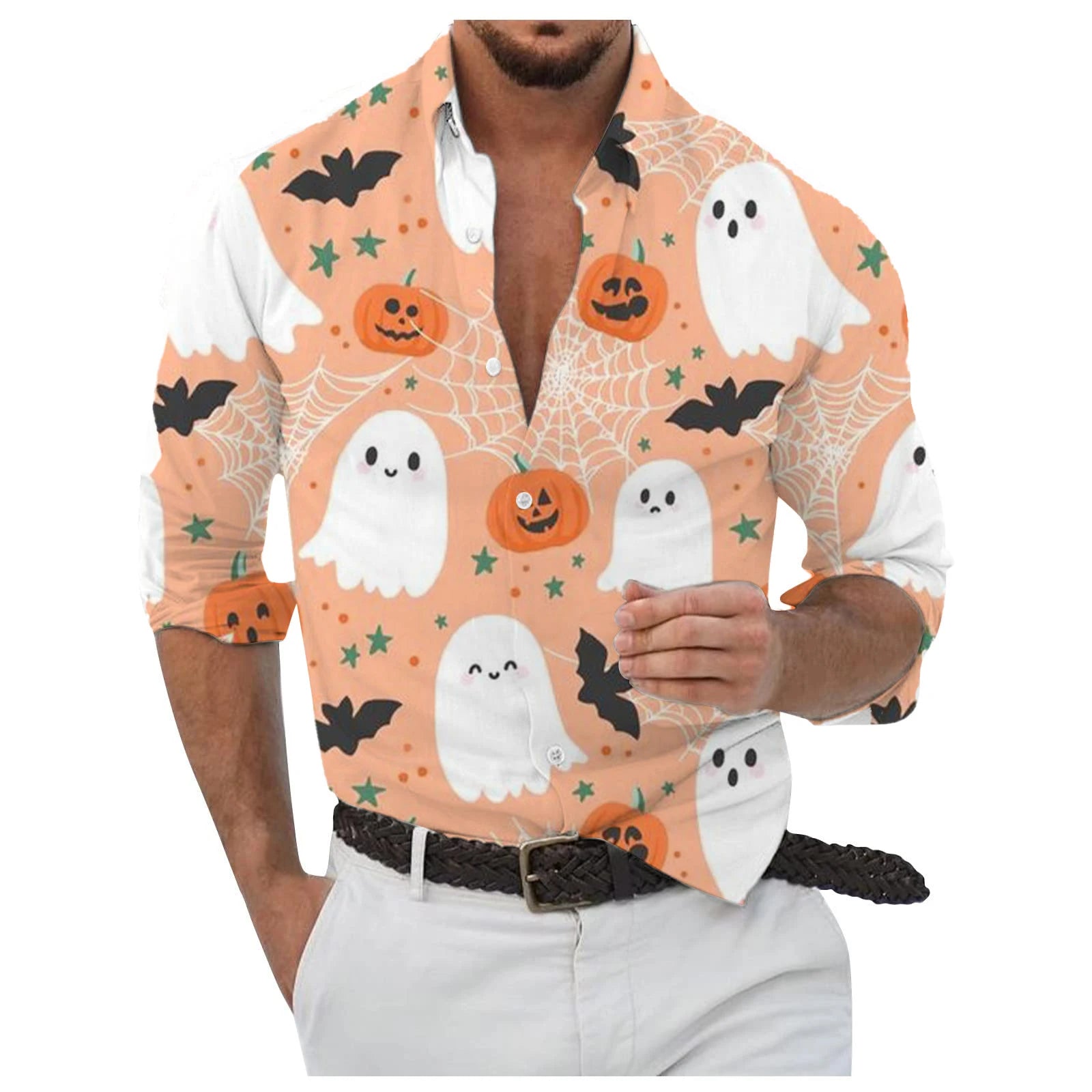 Halloween Funny Patterns Casual Men's