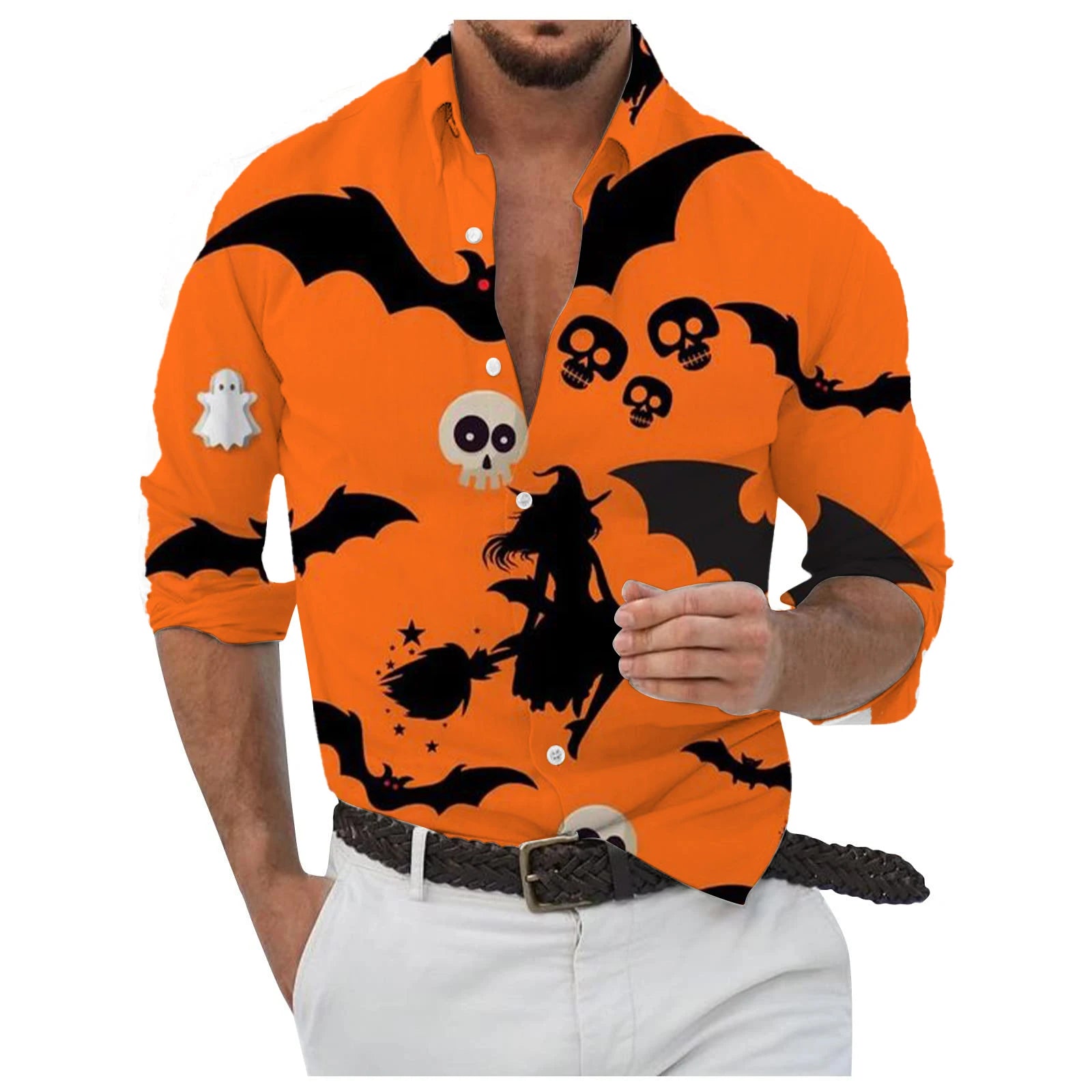 Halloween Funny Patterns Casual Men's