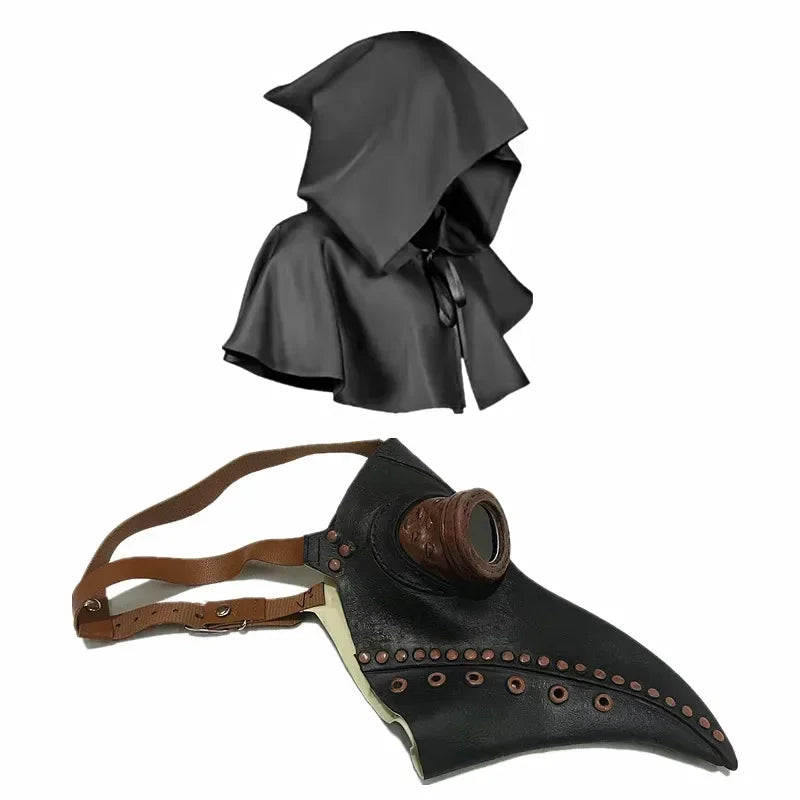 Steampunk Plague Mask & Cloak