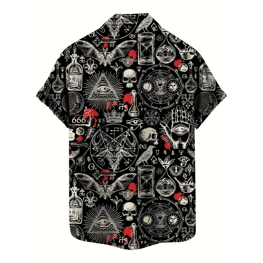 Skull 3D Printed Men's