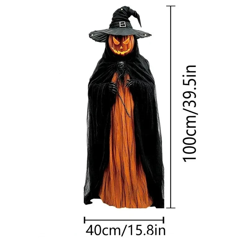 2D Halloween Horror Evil Pumpkin